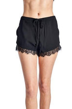 Urban Love Woven Tie Shorts With Lace Trim - WholesaleClothingDeals - 5