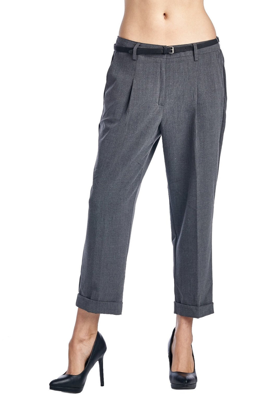 Larry Levine Stretch Pleated Trousers - WholesaleClothingDeals - 6