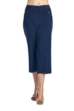 Larry Levine Stretch Capris - WholesaleClothingDeals - 5