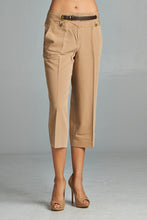 Larry Levine Stretch Capris with Belt - WholesaleClothingDeals - 6