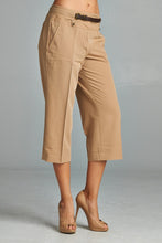 Larry Levine Stretch Capris with Belt - WholesaleClothingDeals - 7