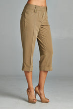 Larry Levine Capris with Cuffed Hem - WholesaleClothingDeals - 2