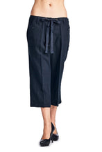 Larry Levine Linen Capris - WholesaleClothingDeals - 2