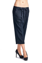 Larry Levine Linen Capris - WholesaleClothingDeals - 1