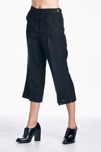 Larry Levine Capris with Tonal Embroider at Hem - WholesaleClothingDeals - 3