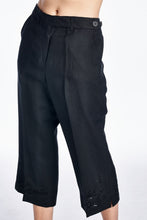 Larry Levine Capris with Tonal Embroider at Hem - WholesaleClothingDeals - 2