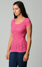 Urban Love Textured Knit Stretch Glitter Top - WholesaleClothingDeals - 10
