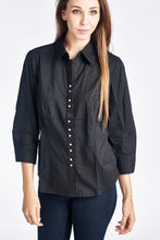 Zac & Rachel Long Sleeve Button Placket Detailed Shirt - WholesaleClothingDeals - 1