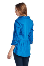 Zac & Rachel Long Sleeve Button Down Woven/Knit Top - WholesaleClothingDeals - 9