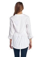 Zac & Rachel Long Sleeve Button Down Woven/Knit Top - WholesaleClothingDeals - 13