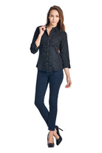 Zac & Rachel Long Sleeve Button Down Woven/Knit Shirt - WholesaleClothingDeals - 1