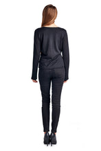 Larry Levine Long Sleeve Sweater Top - WholesaleClothingDeals - 4