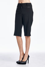 Larry Levine Stretch Capris with Zipper Pockets - WholesaleClothingDeals - 2