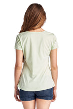Christine V Short Sleeve Rose Embroidered V-Neck Tee - WholesaleClothingDeals - 8
