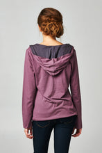 Urban Love Long Sleeve Hoodie with Welt Pockets - WholesaleClothingDeals - 5