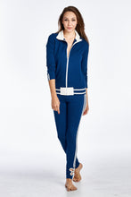 Urban Love Stripe Sleeve Active Jacket - WholesaleClothingDeals - 1