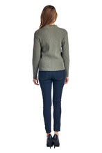 Urban Love High Neck Rib Knit Sweater - WholesaleClothingDeals - 4