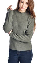 Urban Love High Neck Rib Knit Sweater - WholesaleClothingDeals - 1