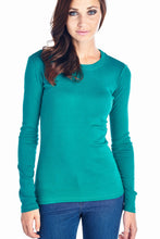Vivendi Long Sleeve Crew Neck Top - WholesaleClothingDeals - 10